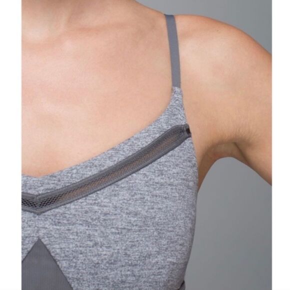 Lululemon Just Breathe Heathered Slate Tank Top - Picture 4 of 13